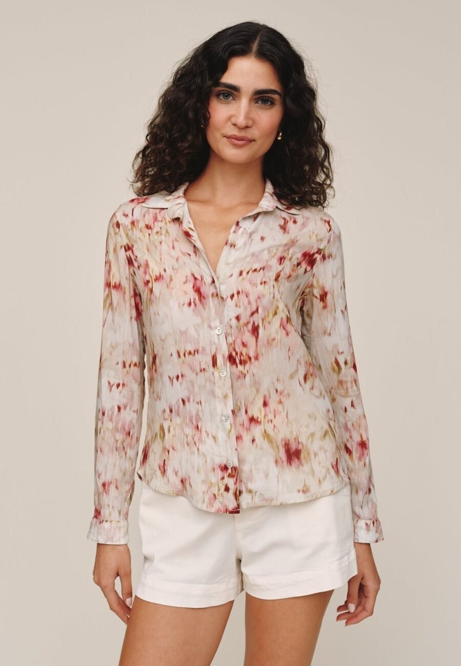 Classic Button Down - Paradise Bloom Print