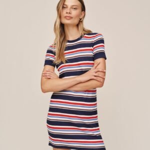 Stripe Tee Dress - Seaside Stripe